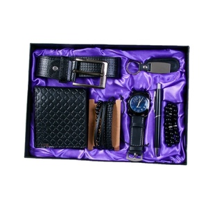 Christmas <strong>Valentine</strong> <strong>S</strong> <strong>Day</strong> Dad <strong>Gift</strong> Set Quartz Watch Belt Premium Practical Ideal <strong>for</strong> Business Companion Gifting - Product Image 1