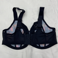 Soutien-gorge push-up en dentelle à couvrance totale, respirant, en maille, imprimé floral, avec larges bretelles réglables et maintien latéral, pour femme - Vente en gros