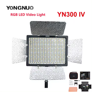 Lampe vidéo <span class=keywords><strong>LED</strong></span> <span class=keywords><strong>YONGNUO</strong></span> YN300IV <span class=keywords><strong>RGB</strong></span> 3200K-5600K, éclairage de remplissage avec télécommande pour studio photo, maquillage, vlog, TikTok - Product Image 5