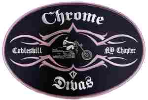 Patch arrière personnalisé pour club de motards, broderie - Product Image 3