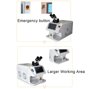 Portable bureau or argent 60w 100w bijoux système de Machine de soudage Laser <span class=keywords><strong>avec</strong></span> bijoux précis soudeur laser machine de soudage - Product Image 5