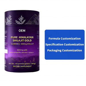 Gummies de Shilajit Pur de l'Himalaya en gros et sur mesure – Formule et emballage personnalisés – Avantage coût-volume et approvisionnement stable - Product Image 2