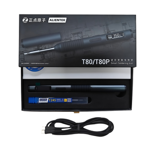 Soldador Inteligente ALIENTEK T80P de 100W con Carga Rápida Tipo-C PD/QC y Pantalla OLED 80-450 ℃   14mm Slim 42.8g para Reparación de PCB y <span class=keywords><strong>Drones</strong></span> DIY - Product Image 6
