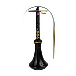 Juego de cachimba Malaki Luxury Russian Gold Purple Edition al por mayor - Product Image 1