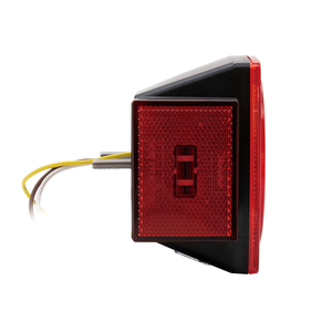 Kit de Luces Traseras LED de 12V <span class=keywords><strong>Personalizadas</strong></span> para Remolque, <span class=keywords><strong>con</strong></span> Indicador SAE DOT, Luces de Posición, de Freno y de Matrícula <span class=keywords><strong>con</strong></span> Reflector - Product Image 4