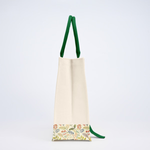 <span class=keywords><strong>Bolso</strong></span> Tote de <span class=keywords><strong>Lona</strong></span> Resistente Personalizado con Bordado y Estampado de Pintura al Óleo para Mujeres Elegantes para Ir de Compras - Product Image 3