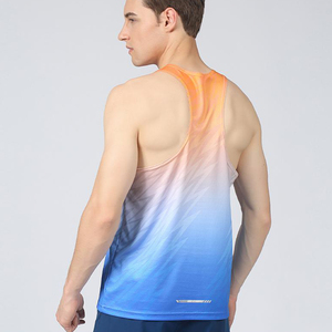 Débardeur de sport décontracté pour homme de qualité supérieure, à manches courtes, pour les séances d'entraînement à la salle de sport, séchage rapide, respirant, écologique - Product Image 3