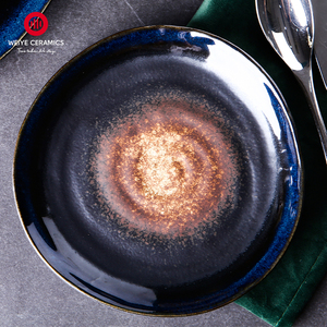 Platos <span class=keywords><strong>de</strong></span> Cerámica Nórdicos Azules WEIYE, <span class=keywords><strong>de</strong></span> Alta Calidad y Bajo Precio, para Restaurantes, <span class=keywords><strong>Venta</strong></span> al por Mayor, Estilo Nórdico, Plato <span class=keywords><strong>de</strong></span> Porcelana - Product Image 1
