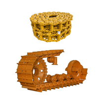 Pièces de châssis d'excavatrice de haute qualité chaînes à maillons de piste pour D2 D3B D3C D4D D4E D4H D5 D5H D6B D6H D6C D6D D7H