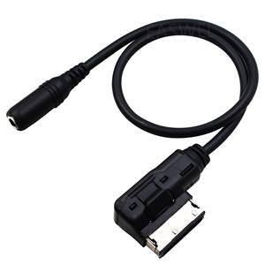 Interfaz de música AMI MMI a 3,5mm, <span class=keywords><strong>Cable</strong></span> adaptador auxiliar de Audio para <span class=keywords><strong>A5</strong></span>, Q5, Q7, S8, Q8, A4, <span class=keywords><strong>A5</strong></span>, A6, A8, R8 - Product Image 3