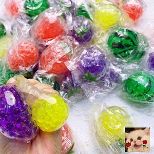 Stress-Relief Toy Fruit <b>Squeeze</b> <b>Ball</b> Decompression Venting Kids Toy Thermoplastic Rubber Colorful Hot-Selling Jianyi Toy JY0291 - Product Image 1