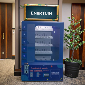 Máquina expendedora pequeña montada en la pared para cigarrillos y condones Dispensador compacto para uso público y comercial - Product Image 3