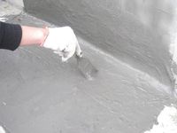 Ciment polymère toiture liquide matériaux imperméables JS composé imperméabilisation pulvérisation revêtement peinture pour béton métal toit mur
