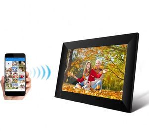 Album numérique Cloud X605-1, cadre photo numérique Wi-Fi 10,1 pouces, 16 Go, écran tactile IPS 1280x800, ajouter des photos/vidéos MP4 - Product Image 1