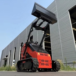 รถตักล้อยางแบบสกิดสเตียร์ จัดส่งฟรี ความสูงในการทำงาน 4070 มม. รถตักตีนตะขาบขนาดกะทัดรัด ความสูงแกนบุ้งกี๋ 3150 มม. อะไหล่สำหรับรถแทรกเตอร์การเกษตร - Product Image 4