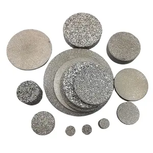 Sintered Powder Metal Filter 2024 New 316L Stainless Steel Sintered Porous Metal Filter Disc/plate