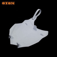 Plaque d'immatriculation avant de moto tout-terrain blanche pour KAWASAKI KX250F 13-16 KX450F 13-15