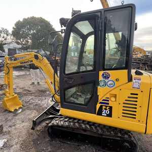 Excavadora de cadenas Komatsu PC20MR con alta eficiencia operativa y giro de cola cero - Product Image 3