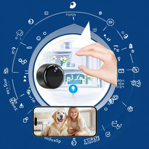 Caméra de sécurité solaire <span class=keywords><strong>ANRAN</strong></span> 3MP CMOS, caméra bullet, domicile, <span class=keywords><strong>WiFi</strong></span> 2,4 GHz, conversation bidirectionnelle, vision nocturne couleur, détection de mouvement, IP65 - Product Image 5