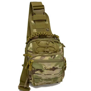 Bolsa táctica de camuflaje perforada con láser de alta calidad, multifuncional, tipo bandolera EDC para caza al aire libre. - Product Image 3