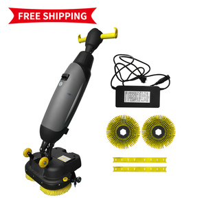 Limpiador de suelo eléctrico e inalámbrico para uso Industrial, máquina de limpieza Manual sin cables para suelos - Product Image 3