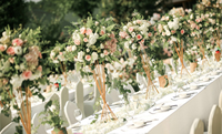 Décoration étage Table principale chemin de fleurs fer romain Pots de fleurs ferronnerie Vase creux