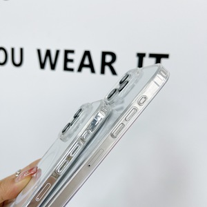 <strong>Low</strong> <strong>Price</strong> Transparent Magnetic Acrylic Phone Case Shockproof Wireless Charge for I Phone 15 14 13 12 Pro Max Plus - Product Image 4