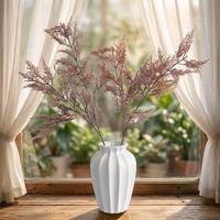 Branche de verdure artificielle de 80 cm en plastique écologique résistant à l'eau, décoration de mariage de luxe légère, fournitures de décoration pour la maison, décoration de vase