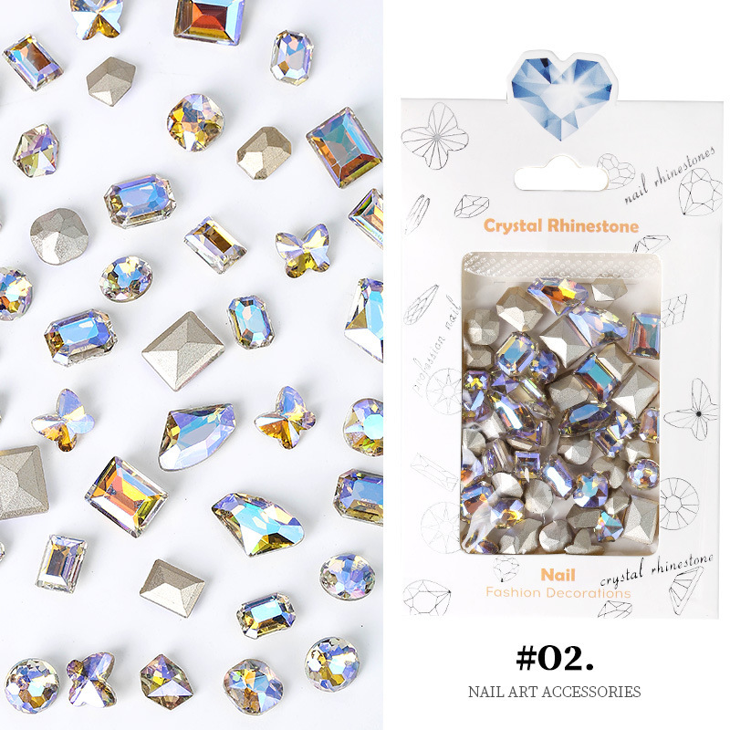 -Mix di diamanti con fondo in oro Wraith Purple Ti Bottom 50