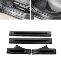 Accessoires intérieurs en acier inoxydable pour MG S5 EV : Protection de seuil de porte, bande de bienvenue, protection de coffre, patch de pare-chocs arrière, modification