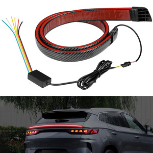 120cm LED Spoiler lumière pour frein de voiture 12V voiture décoration bande voiture aile arrière autocollant frein lampe - Product Image 1