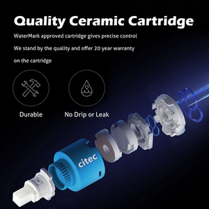 Factory direct supply of new chrome white brass thermostatic shower mixer faucet in the bath - Product Image 5