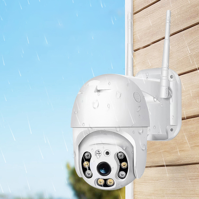 Long Range Auto Tracking Rotatable Smart Security Surveillance Outdoor Wifi 360 Degree Camera