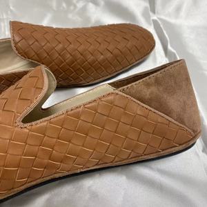 Zapatos de hombre de piel de cordero 100%, mocasines trenzados de alta calidad, zapatos reversibles para hombre, mocasines planos de lujo, zapatillas de talla grande 38-48 - Product Image 4