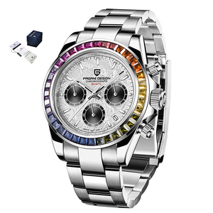 นาฬิกาข้อมือผู้ชาย Pagani Design PD-<span class=keywords><strong>1644</strong></span> สายสแตนเลสสตีล ระบบโครโนกราฟ เครื่องญี่ปุ่น Vk63 กันน้ำ - Product Image 1