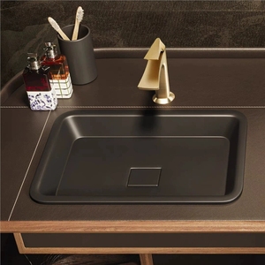 Robinet de lavabo classique antique doré en laiton, monocommande eau chaude et froide, pour salle de bain, design créatif ZY-633 G - Product Image 4