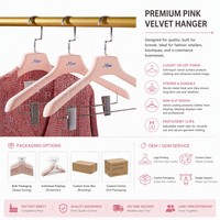 Cintre en plastique antidérapant avec crochet rond doré, logo personnalisé, design moderne et coloré pour les boutiques et les hôtels