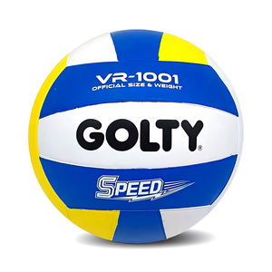 Balón <span class=keywords><strong>de</strong></span> <span class=keywords><strong>Voleibol</strong></span> <span class=keywords><strong>de</strong></span> Goma <span class=keywords><strong>GOLTY</strong></span> VR-1001-1, Talla 5, Peso 260-280G, Circunferencia 650-670MM, con Logotipo Personalizado Impreso al por Mayor - Product Image 1