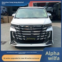 Kit de Carrocería Alphard Nuevo 15-23 Serie 30 Alfa Modificado Serie 40 Wilfa Mona Lisa OLIVER para Alphard/Vellfire 1 Año de Garantía
