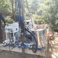 Plataforma de Perforación de Núcleos con Cable Hidráulico Completo Portátil de Alta Eficiencia ROCK-300B para Exploración Geotécnica y Minera