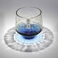 À la mode moderne japonais Yachiyo feuille d'or cristal ciel étoilé verre eau/whisky/saké tasse Transparent japonais verre étoile bière