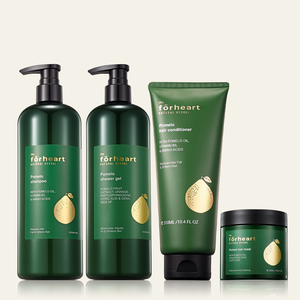 FORHEART OEM Marque Privée <span class=keywords><strong>Shampoing</strong></span> Traitant Antichute et Antipelliculaire Hydratant à Base de Plantes, Kit de Soins Capillaires Naturel et Biologique <span class=keywords><strong>Sans</strong></span> <span class=keywords><strong>Sulfate</strong></span> - Product Image 1
