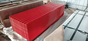 Panneau en acier ondulé prélaqué JIS G3312 SGCC SGCH, tôle de toiture PPGI, services de découpe/soudage/pliage pour la construction - Product Image 2