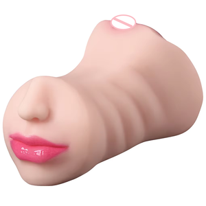 Sex Toy pour Hommes Adultes, Poupée <span class=keywords><strong>Sexuelle</strong></span> à Double Design pour Sexe Oral, GQ12 - Product Image 5