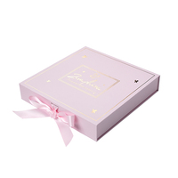 Boîte à chocolat à fermeture magnétique avec séparateurs Boîtes d'emballage pour desserts et bonbons de mariage avec ruban