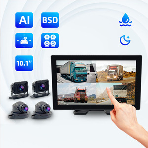 Kit DVR mobile pour véhicule Wemaer ODM/OEM 4 canaux 1080P, caméra de voiture étanche BSD, moniteur IPS 10,1 pouces pour camion, fourgonnette, bus - Product Image 2