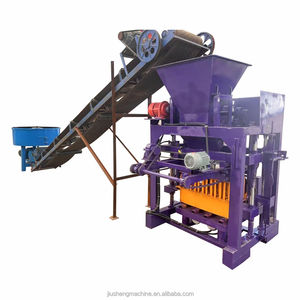 QTJ4-40A mesin pembuat bata inlock murah ekologi mesin pembuat blok berongga beton harga - Product Image 1