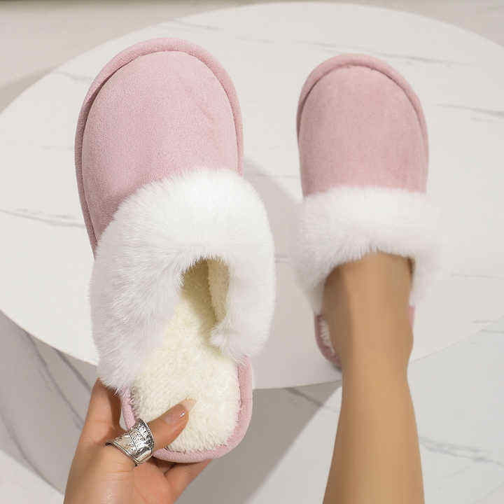 Memory Foam Slip-On Winter Slippers