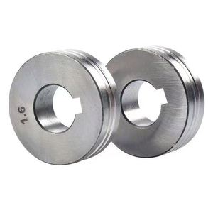 Çift Oluklu V Kayışı Metal Kasnak Tekerleği 40mm Motor Mili için Sabit Makara Paslanmaz Çelik Matkap Makinesi Kasnak Tekerleği - Product Image 2