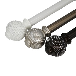 אלומיניום מפרץ חלון וילון מוט סוגר עתיק ברונזה תקרת הר חדרון חדר שינה וילונות מוט עבור בית חולים - Product Image 4